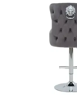 Chesterfield barová židle FRIXON Dekorhome