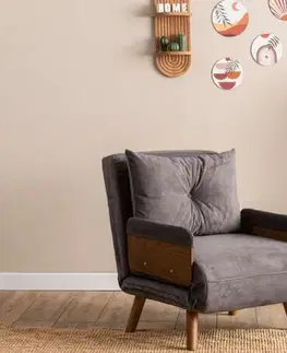 Rozkládací křeslo Cosmo Single - Grey