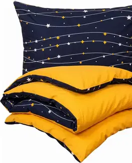 4Home Bavlněné povlečení Night sky, 160 x 200 cm, 70 x 80 cm