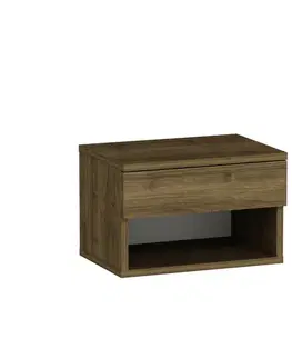 Noční stolek Ribes - Walnut