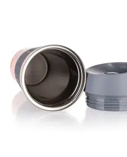Banquet Hrnek cestovní dvoustěnný MATTY 400 ml, růžová

  