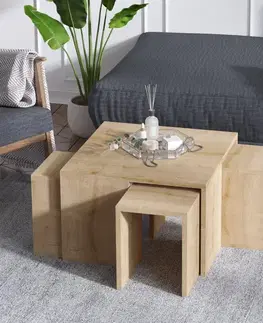 Sada konferenčních stolků Ortanca - Sapphire Oak
