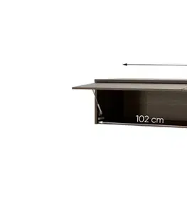 Dig-net nábytek Nástavec pro sklápěcí postel Lenart BED CONCEPT BC-15 | dub dunin