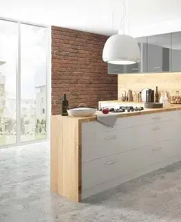 ArtExt Kuchyňská skříňka vysoká pro vestavné spotřebiče ESSEN | D14RU 2M 284 Barva korpusu: Bílá