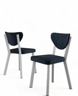 Sada židlí (6 kusů) Arfe - Anthracite, White