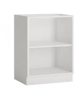 ArtExt Kuchyňská skříňka vysoká FLORENCE lesk | 2D14K 40 s cargo košem Barva korpusu: Bílá