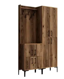 Předsíňová stěna Berlin BA - Walnut