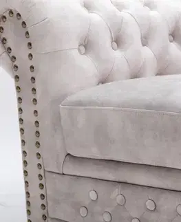 Chesterfield křeslo MIDAS Dekorhome