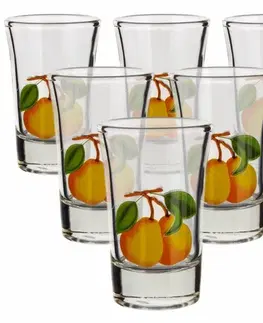 Banquet panáky hrušky 6 ks 