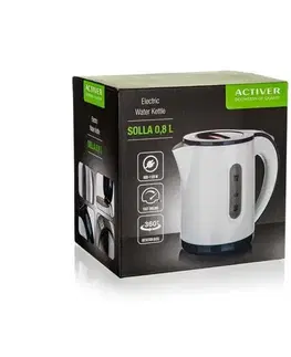 Activer Rychlovarná konvice Solla 0,8 l, šedá