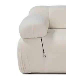 Rohová sedací souprava Bubble Beige L1-O1-1R-PUF