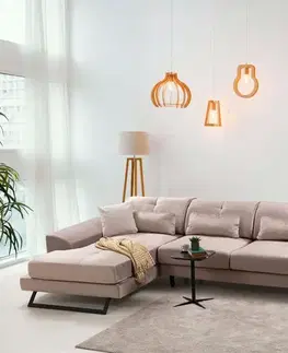 Rohová sedací souprava Frido Corner Left (Chl+3R) - Beige