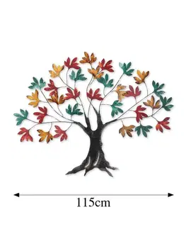 Dekorativní kovový doplněk na zeď Yggdrasil