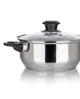 Nerezový hrnec s poklicí Super Value, 18 cm, 1,7 l, pr. 18 cm