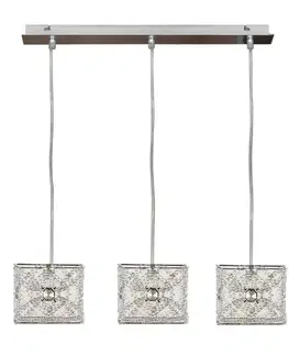 Stropní lampa Alpha závěsná 3X40W G9 chrom