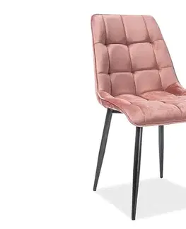 Jídelní židle CHIC VELVET Signal