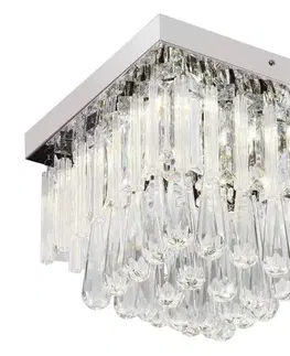 Stropní svítidlo Vidro, plafond 18W LED, chrom