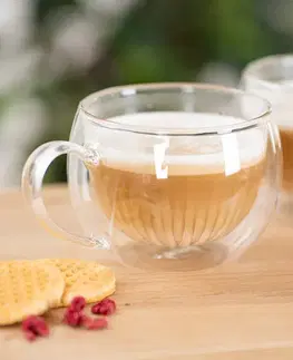 4Home Termo sklenice na cappuccino Hot&Cool 270 ml, 2 ks