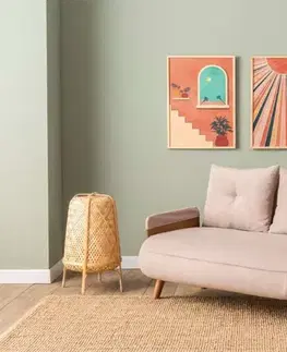 Dvoumístná rozkládací pohovka Cosmo 2-Seater - Bohemian Mink