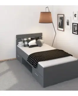 Postel s úložným prostorem MICHIGAN NEW 90 Tempo Kondela