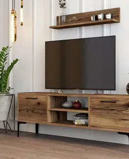 Televizní stolek Riga Walnut
