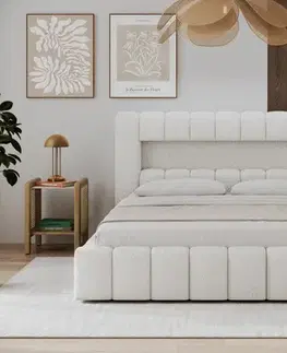 Postel Lamica 160x200 + Kovový rám/plynový píst/kontejner