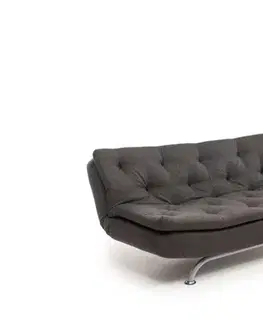 Trojmístná rozkládací pohovka Rivo - Dark Grey