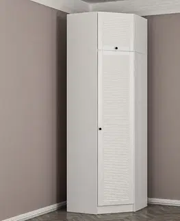 Šatní skříň Kale White - 2305