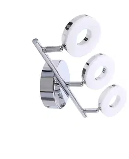 Nástěnná LED pásková lampa 3X5W chrom THEMA
