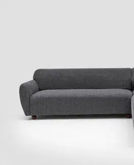 Rohová sedací souprava Eddy Corner 2 (3L-C-3R) - Dark Grey