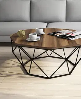 Konferenční stolek Diamond - Walnut