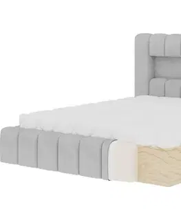 Postel Lamica 180x200 + Dřevěný rám/Standardní zdvih/kontejner