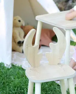 Kid's Chair Deer Chair - Brown