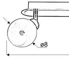 Nástěnná lampa 2X40W G9 saténově chromovaná ALABASTER
