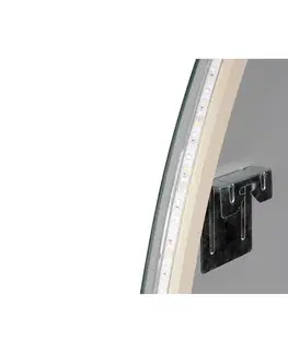 Nástěnné zrcadlo FLOW PEBBLE LED