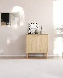 Víceúčelová skříňka Lina - Sapphire Oak