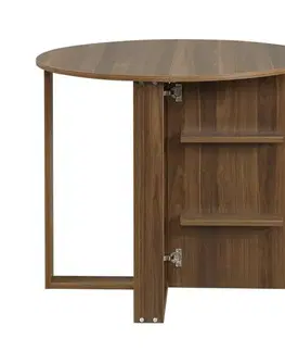 Skládací jídelní stůl Middle Walnut
