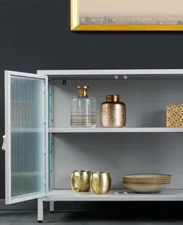 Vitrína PRASHINE Dekorhome