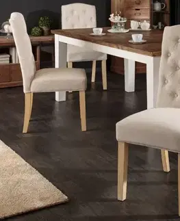 Chesterfield jídelní židle 2 ks FRIXON Dekorhome