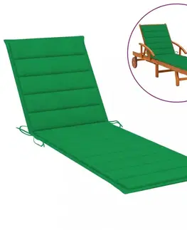 Poduška na zahradní lehátko látka Dekorhome