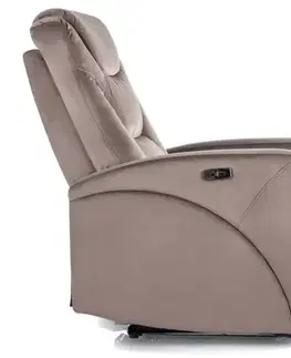 Relaxační křeslo Kronos Velvet