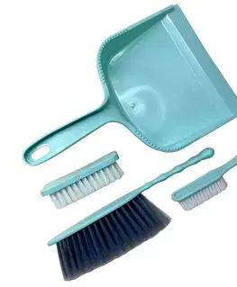 PROHOME - Sada lopatka a smetáček s pomůckami na čistění různé barvy