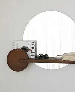Zrcadlo Points - Walnut
