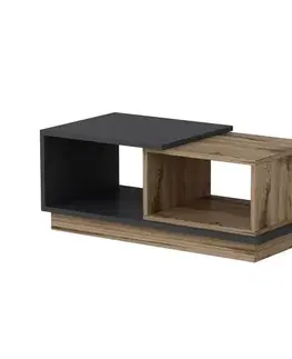 Konferenční stolek Concept Anthracite and Oak