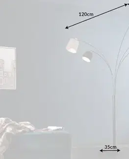 Stojací lampa LANSING Dekorhome