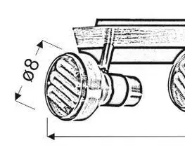 Nástěnná lampa 3X9W GX53 SORTHA