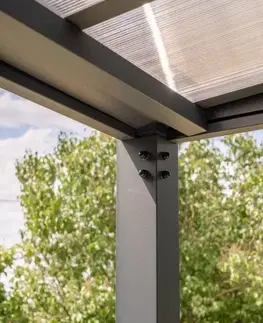 Kovový přístřešek / carport 316 x 502 cm Dekorhome
