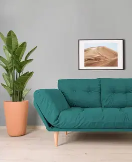 Trojmístná rozkládací pohovka Nina Daybed - Petrol Green GR124