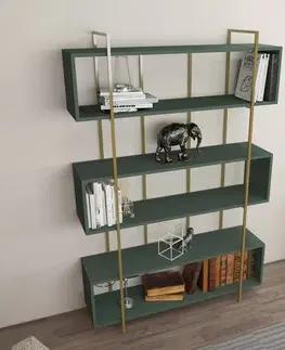 Knihovna Bruti Green and Gold