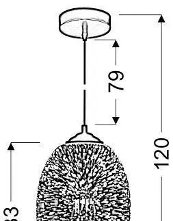 Stropní lampa Galactic E27 3D